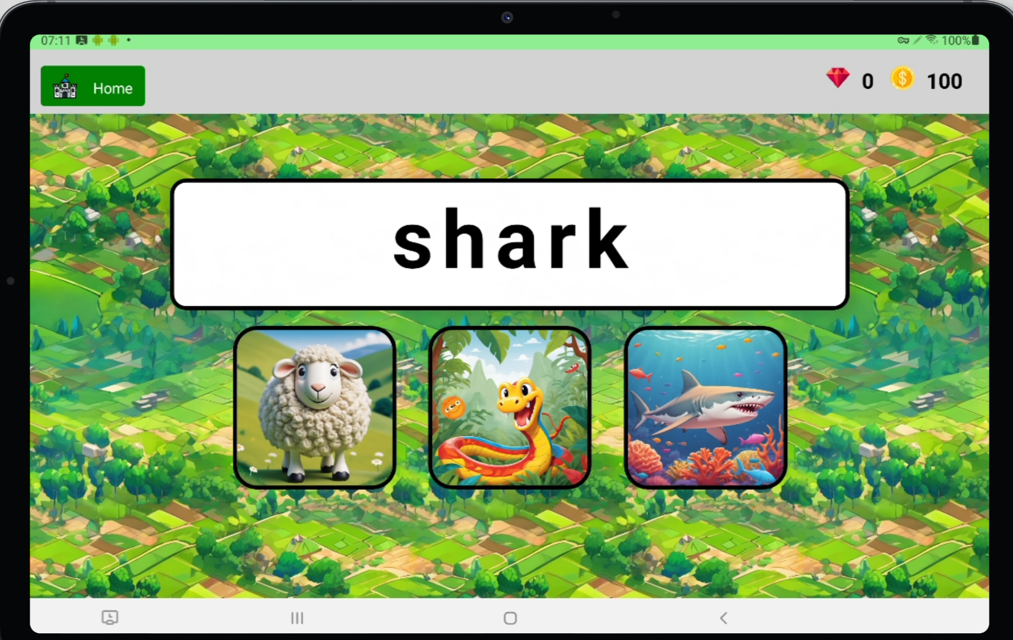 Word pack selection